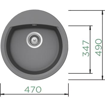 Graniitvalamu MANHATTAN R-100 Schock (hall / croma)