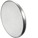 Magnetic disk Ø10 mm, for glue fixing (steel galvanized)