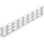 Ventilācijas reste 458 x 65 mm (balts)