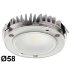 LOOX Led 2025 3.8W COB, aukstā gaisma, 12V (alumīnijs)