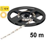 LOOX5 LED 2074 apgaimojuma lenta, 50 m/roll, 9,6 W/m, siltā gaisma 2700K, 12V (uz abpusējās līmlentes)