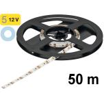 LOOX5 LED 2074 apgaimojuma lenta 50 m/roll, 9,6 W/m, aukstā gaisma 5000K, 12V (uz abpusējās līmlentes)