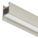 Alumīnija profils Loox5 2104 LED gaismas sloksnei 8 mm, 3000 mm (pienains, RST tonis)