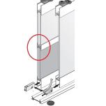 Alumīnija H profils Multiomega sistēmai 4000mm (alumīnijs anodēts)