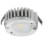 LOOX LED 2040 1.5W, aukstā gaisma 4000K, 12V (alumīnijs)