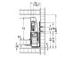 HÄFELE MATRIX BOX P35 vaikseltsulguv sahtel, 92/450 mm, 35 kg (valge)