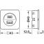 Loox5 USB A/USB C laadimisjaam, 12 V